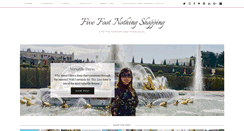 Desktop Screenshot of fivefootnothingshopping.com